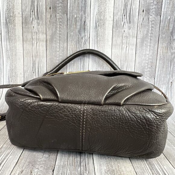 Auth Marc by Marc Jacobs One Shoulder Bag Black Grained Leather Purse - Picture 11 of 16